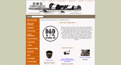 Desktop Screenshot of dndfarmsupply.com